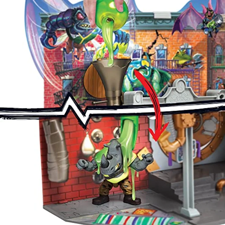 Teenage Mutant Ninja Turtles - Movie Sewer Lair Playset – Bild 5