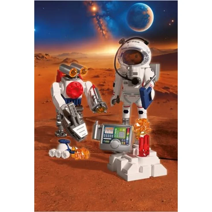 Playmobil® 72014 - Astronaut mit Roboter, entwickelt in Kooperation mit der ESA, für Kinder ab 3 Jahren – Bild 2