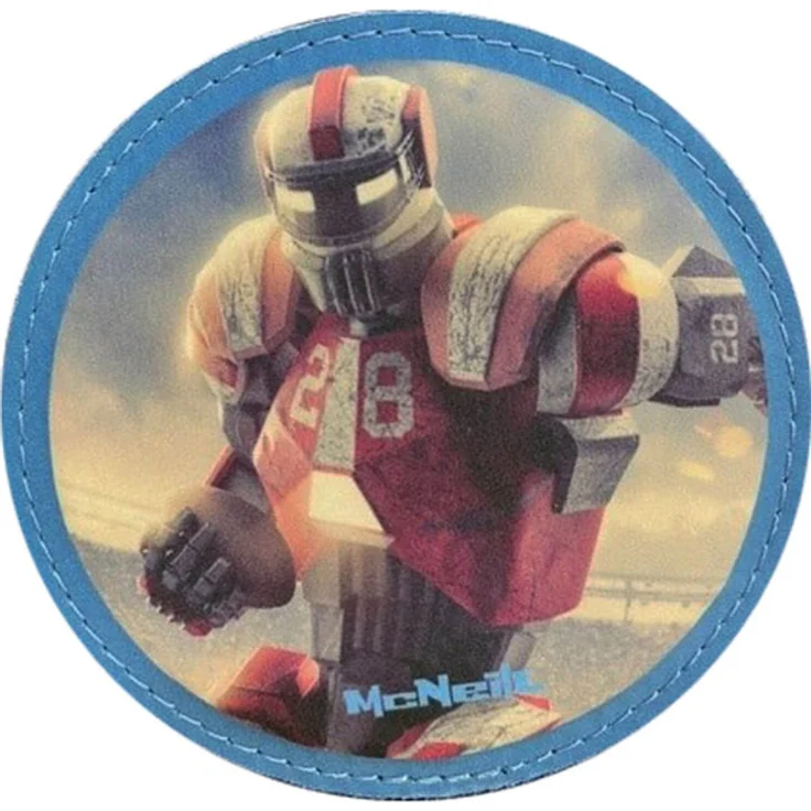 McNeill McAddys Motivmagnet für Schulranzen Transformer, grau/rot zur individuellen Gestaltung – Bild 1