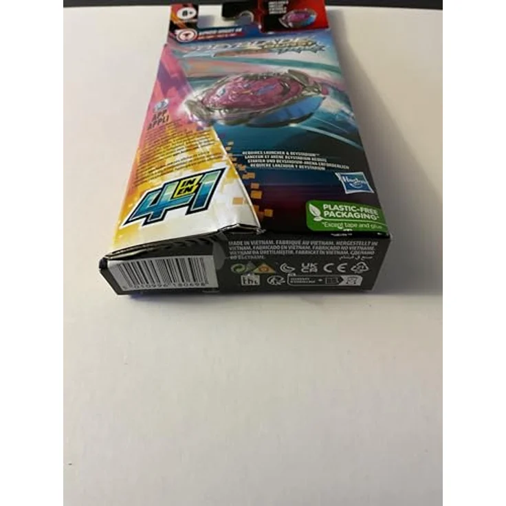 Beyblade F6809ES0 Sammelfigur, mehrfarbig - Beyblade Burst Quadstrike - Xiphoid Knight /Toys – Bild 5