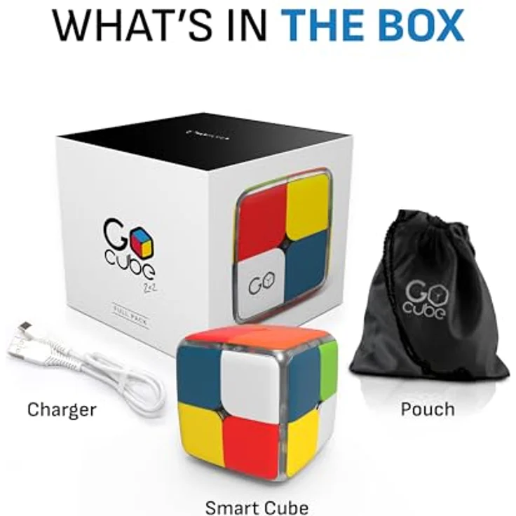 GoCube 2x2, smarter verbundener Würfel mit Lern-App, geeignet für alle Altersgruppen – Bild 5