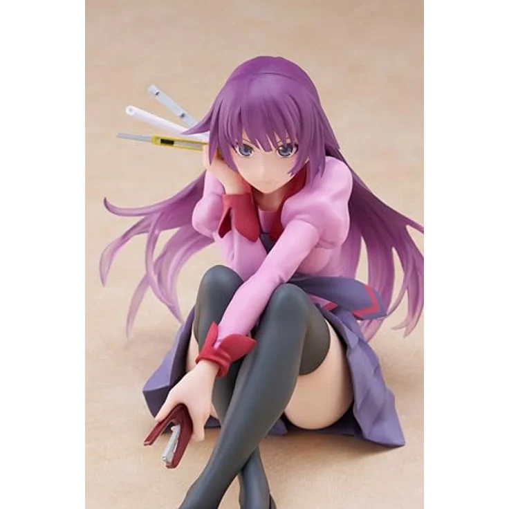 Taito Monogatari PVC Statue Hitagi Senjougahara, 13 cm, Sammelfigur mit Standfuß, offizielles Lizenzprodukt – Bild 5