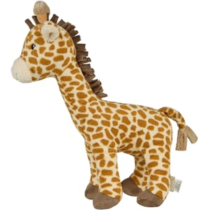 Sterntaler® Kuscheltier Giraffe Kaya L, 33 cm, mit Rassel für sensorische Wahrnehmung, pflegeleicht – Bild 4