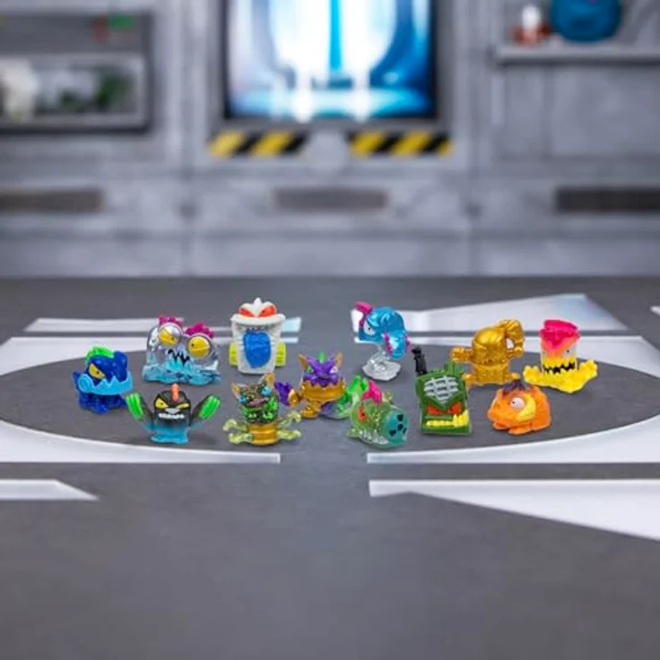 MRBEAST LAB MrBeast Lab Swarms, Atomic-Serie, Mega-Labor-Packung, 2/12 Mini-Monster-Sammelfiguren, 2,5 cm - NEU! – Bild 3
