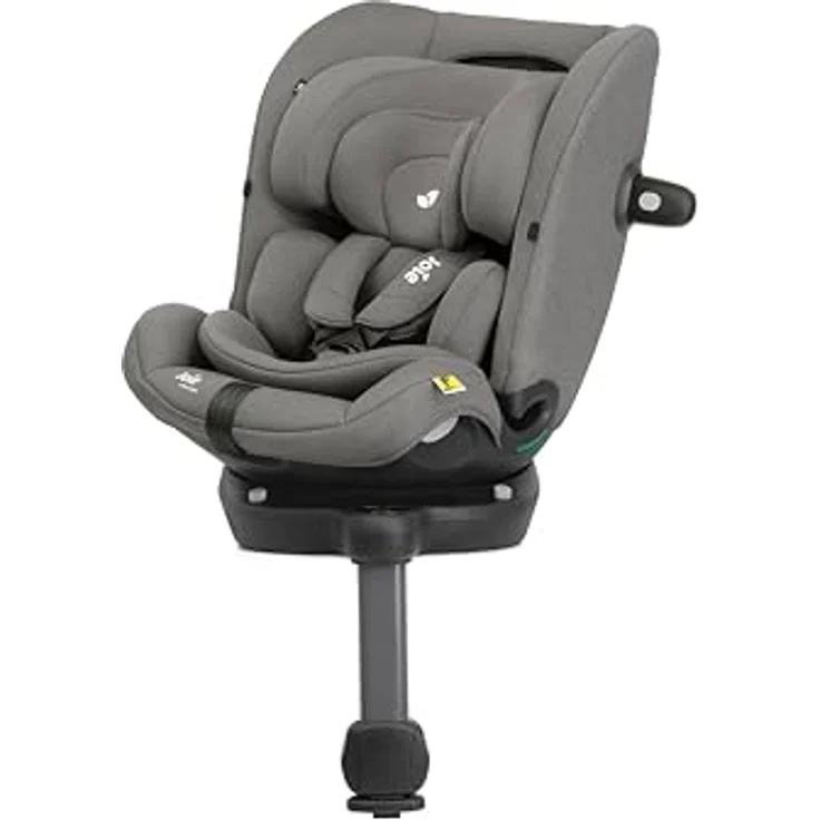 joie Reboarder-Kindersitz i-Pivot Grow ab Geburt - 10 Jahre (40 cm - 135 cm) mit Isofix-Basis & Sitzverkleinerer - Thunder, sicherer Kindersitz mit 360° Rotationsmöglichkeit – Bild 4