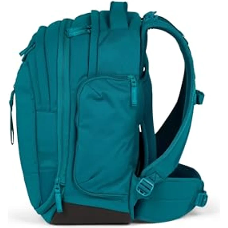 Satch Satch Match Deep Petrol, Schulrucksack mit 5 Litern Volumen-Erweiterung, ergonomisch, wasser- und schmutzabweisend, für Körpergrößen von 1,40 bis 1,80 m – Bild 3