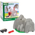 Ravensburger BRIO World - 36044 Tunnel mit Sprengfunktion, Holz- und Kunststoffspielzeug für Kinder ab 3 Jahren