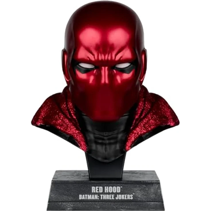 McFarlane Toys DC Direct Prop-Replik 1/3 Red Hood Cowl, Batman: Three Jokers, 17,78 cm mit Display-Ständer – Bild 1