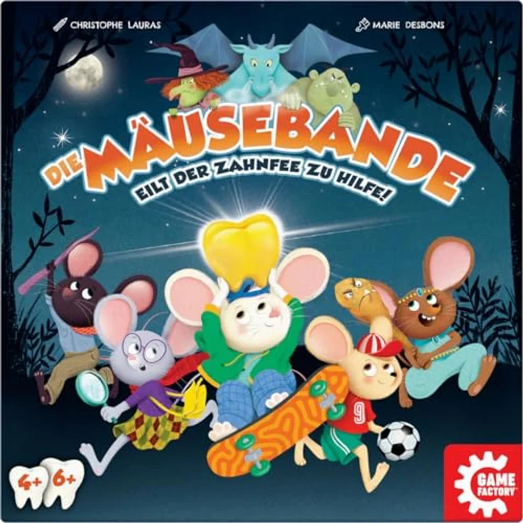 Game Factory Die Mäusebande, Brettspiel zur Teamkooperation mit spannender Zahnfee-Mission – Bild 5