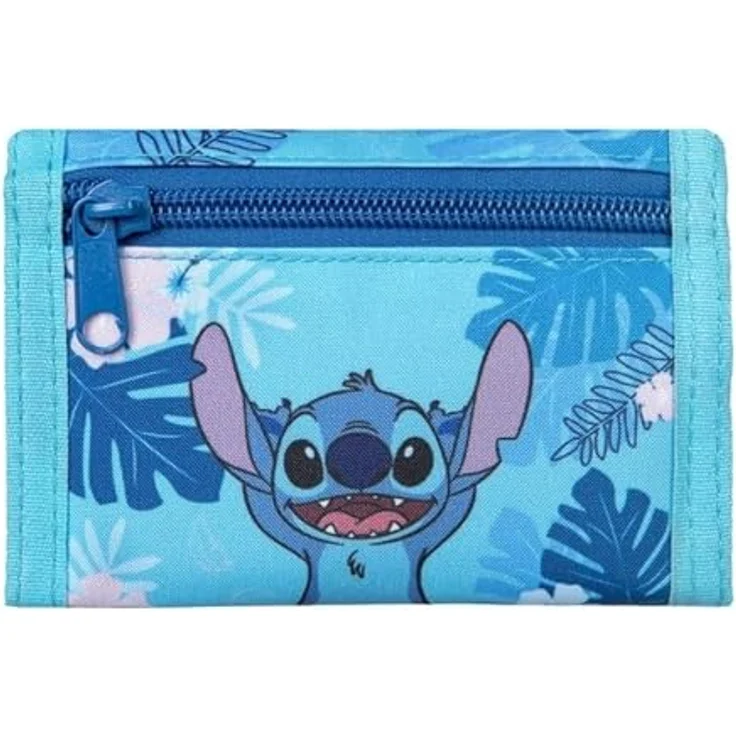 Undercover Lilo & Stitch Geldbörse für Kinder, 9 x 13 cm, Brustbeutel mit Reißverschluss, ideales Geschenk für Jungen und Mädchen – Bild 2