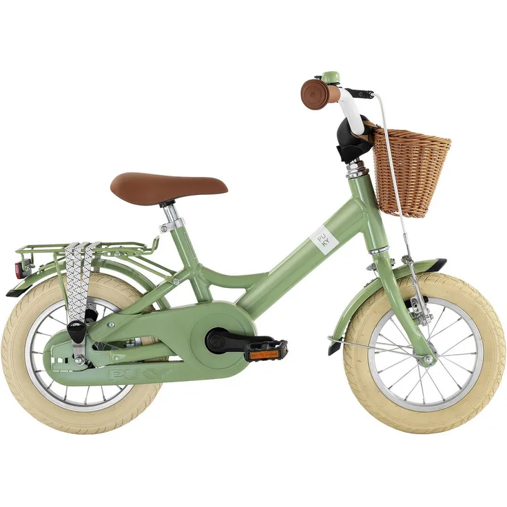 Puky YOUKE Classic 12, Kinderfahrrad für Einsteiger mit Gepäckträger, Glocke und Sicherheitsausstattung