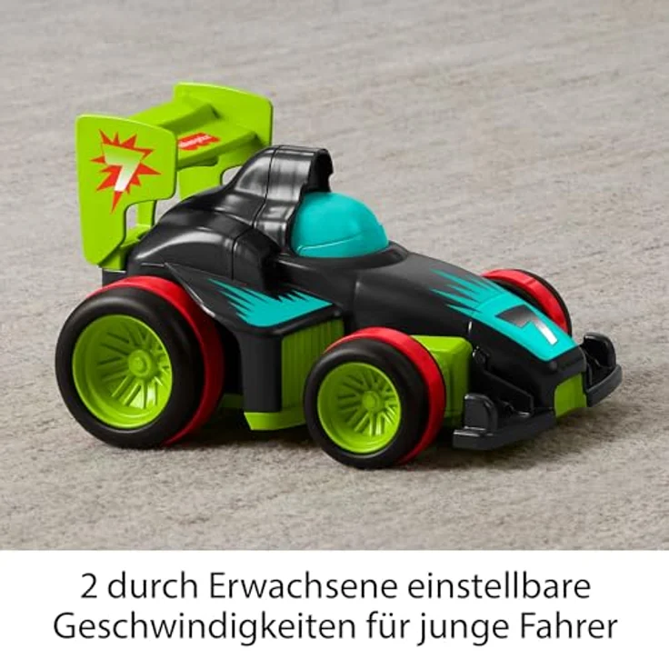 Fisher-Price® RC-Auto Fernlenkflitzer, My easy RC, ergonomische Fernsteuerung, 2 Geschwindigkeiten, automatische Abschaltung – Bild 5
