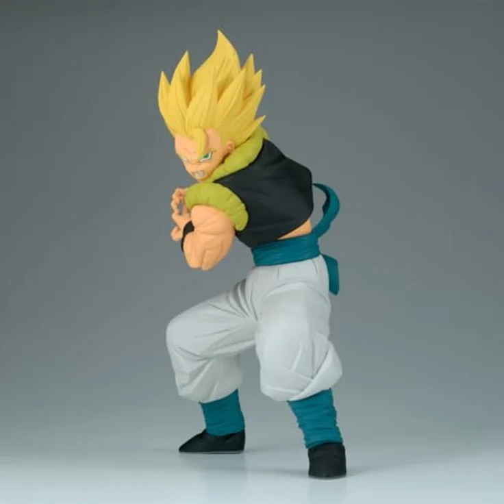 Banpresto BP29521P Actionfigur Gogeta Dragon Ball Super, 20 cm, PVC Sammelfigur, mehrfarbig, mit Base Stand, lizenziertes Produkt für Anime-Fans – Bild 2