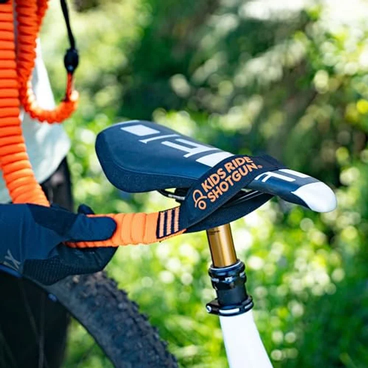 Kids Ride Shotgun Veloanhänger Zubehör, MTB Abschleppseil für leichte Anstiege bei Familientouren – Bild 3