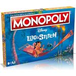 Winning Moves Monopoly Lilo & Stitch Brettspiel ab 8 Jahren - Deutsch, Disney Geschenk
