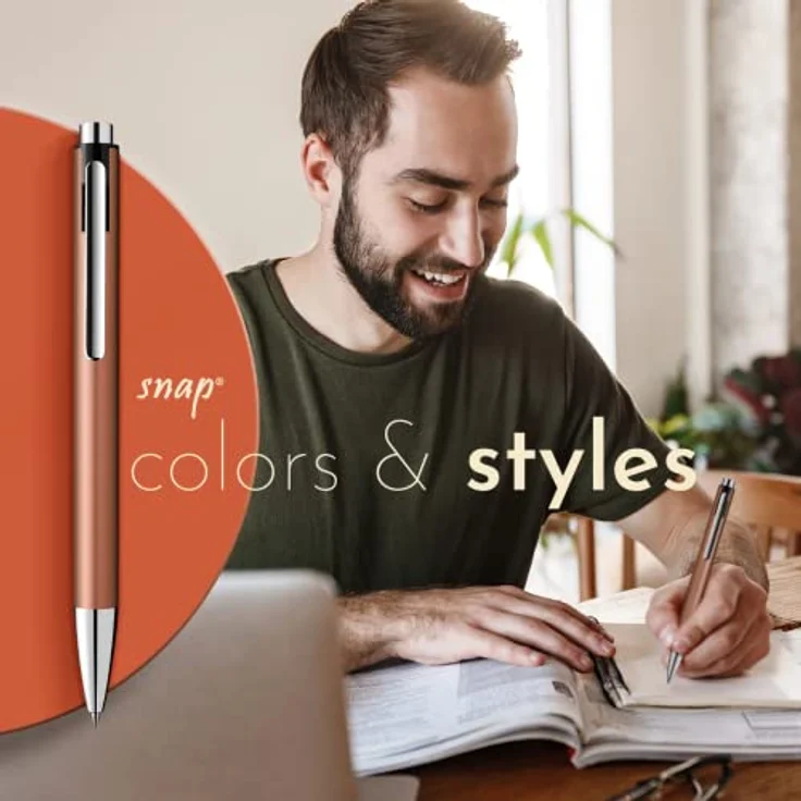 Pelikan Kugelschreiber Snap Metallic mit Gravur/Farbe: kupfer – Bild 4