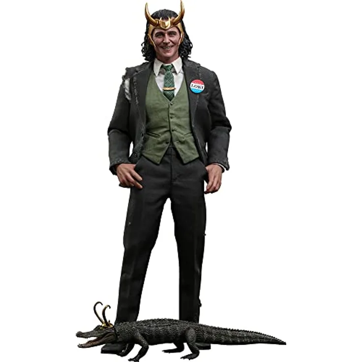 Hot Toys 1:6 Präsident Loki - Actionfigur aus TV & Movie, lizenziertes Sammlerstück