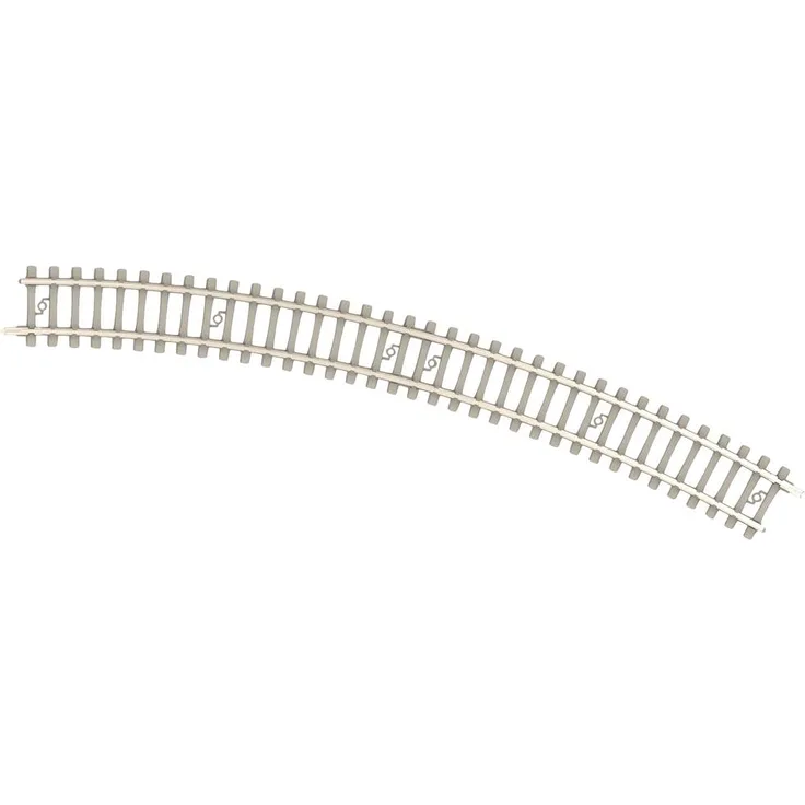 MiniTrix T14520 N Gleis Betonschwelle, gebogen 30°, R 2b (295,4 mm), 10 Stück