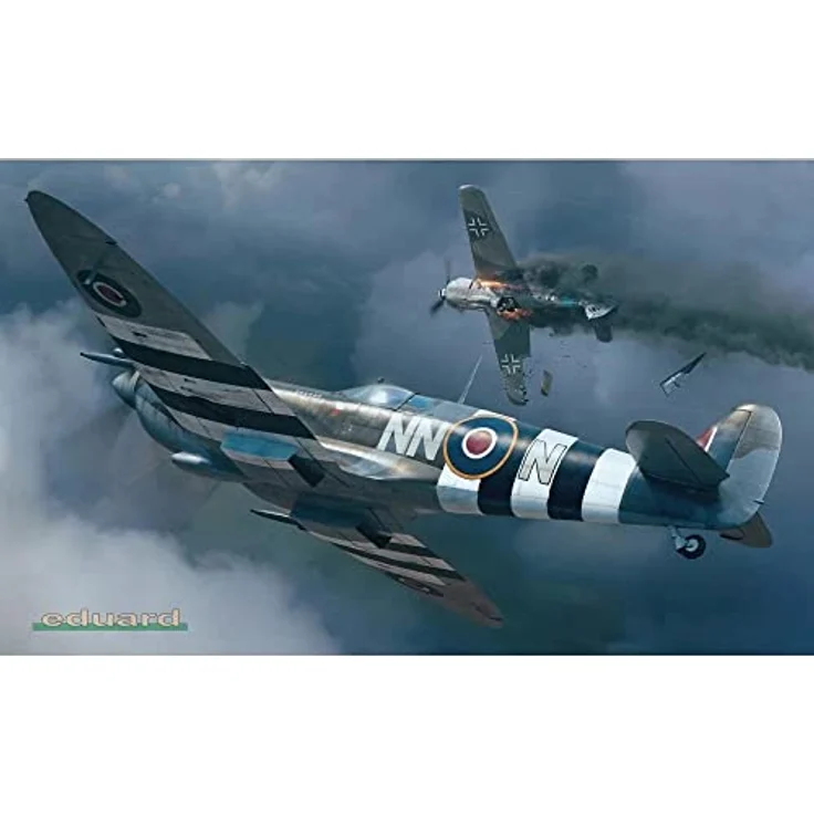 Eduard EDK84183 Kit 1:48 Weekend-Spitfire Mk.IXc Modell, geformte Farbe – Bild 2