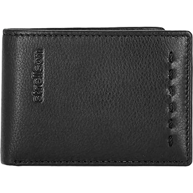 Strellson Herren Geldbeutel Oxford Brieftasche aus Leder