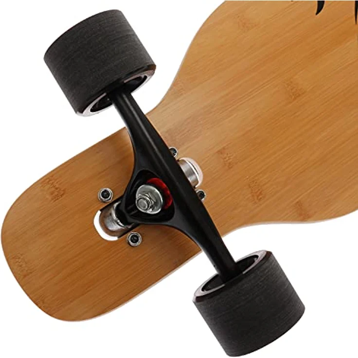 FunTomia Longboard Flex3 Drop Through Cruiser Complete Board Mach1 Speed Bearings T-Tool – Bild 5