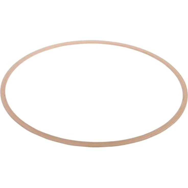 Sport-Tec Gymnastikreifen aus Holz, Hula Hoop, Trainingsreifen, Turnreifen, Fitnessreifen, Gymastik Kreis, Gewichtsreduktion, 80cm – Bild 2