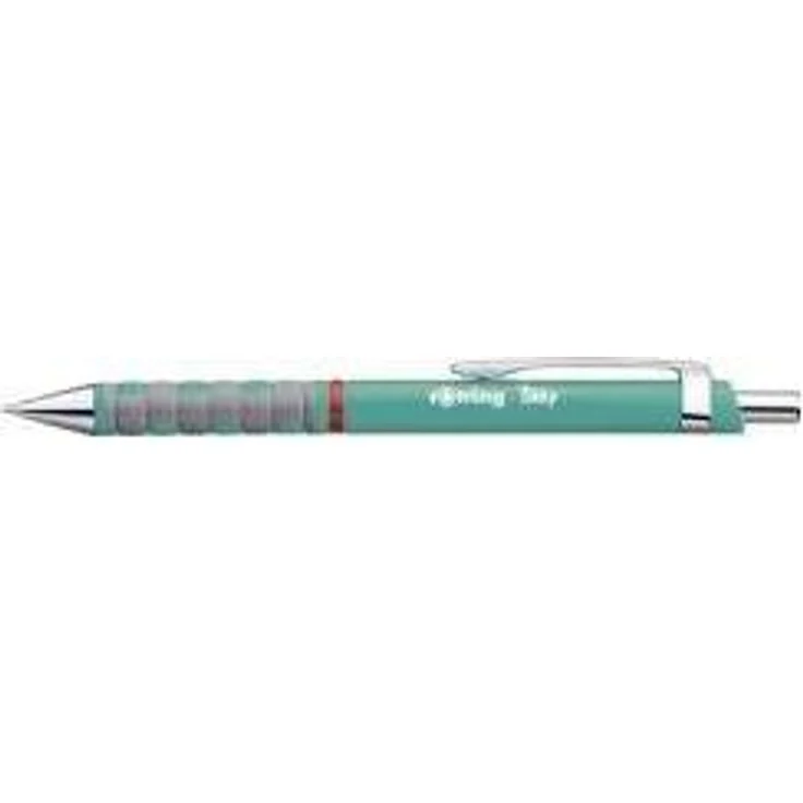Rotring Kugelschreiber Tikky, Türkis-M-Blau, 12er Pack, hochwertige Schreibqualität – Bild 1