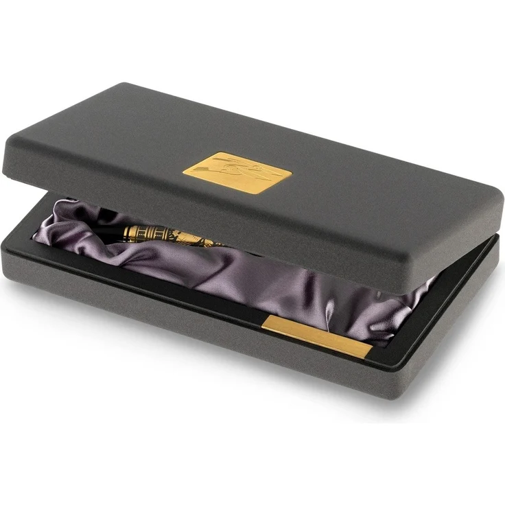 Pelikan Füllfederhalter Toledo M900, 18 Karat Bicolor-Goldfeder, schwarz – Bild 1