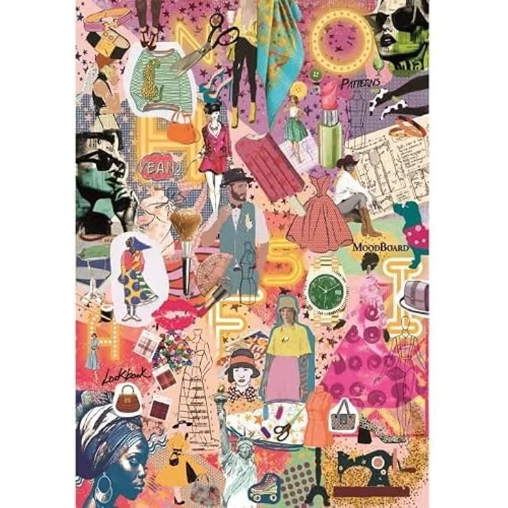 Clementoni Puzzle More Is More - Fashion&Design, 1000 Teile 2D Puzzle – Bild 4