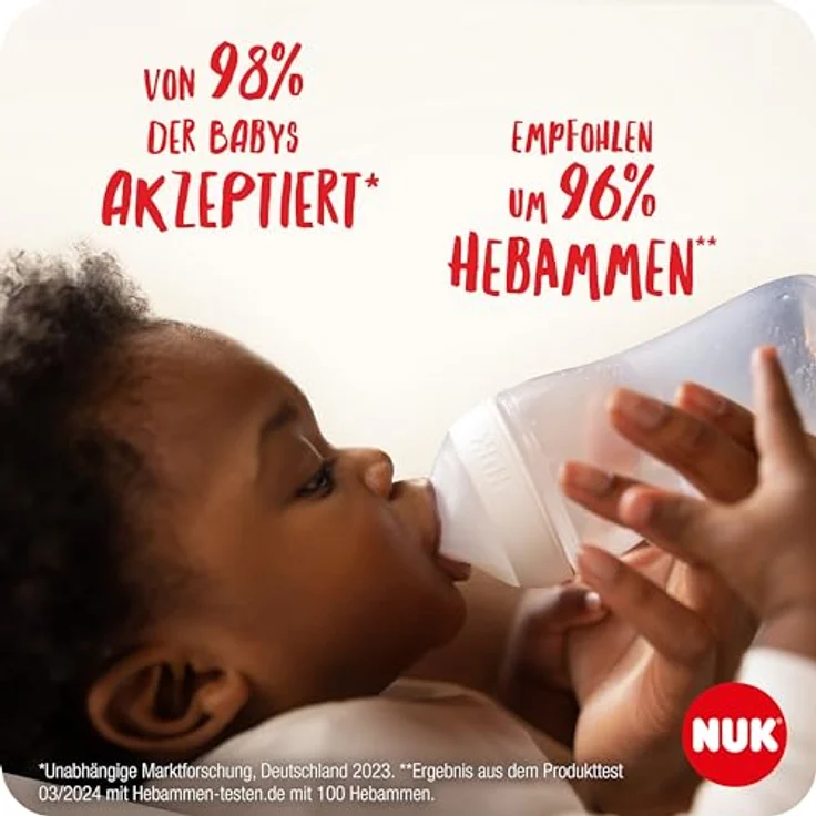 NUK Perfect Match Babyflaschenset | BPA-frei | Disneys Micky Maus | 4 Stück – Bild 3