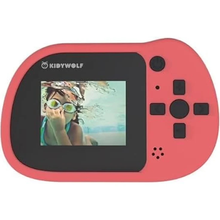 Kidywolf Kidy Camera, wasserdichte Kinderkamera mit 8 MP und 16 GB Speicher, pink – Bild 6