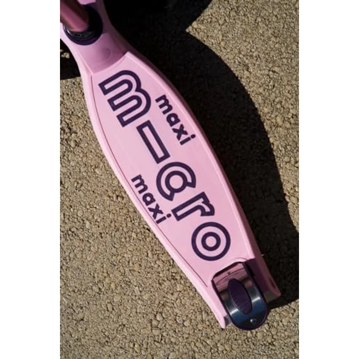 MICRO Maxi micro™ Deluxe Pro LED | Das ORIGINAL | Kinder Roller ab 5 Jahren | Premium Kinderroller von 5-7 Jahre | Höhenverstellbarer Lenker | Kickboard Scooter | 5 6 7 Jahre (Rose) – Bild 2
