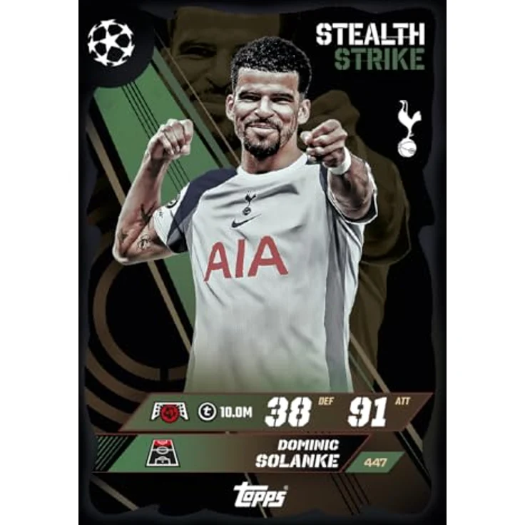 Topps 2025-26 Match Attax UEFA Champions League Mini Tin, Sammelkarten-Set mit 29 Karten und 3 exklusiven Limited Edition Karten – Bild 7