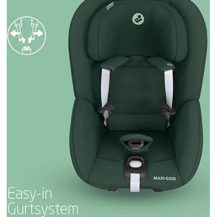 Maxi-Cosi Autokindersitz Pearl 360 - Authentic Green, Reboarder Kinder Autositz bis 17 kg, 360° Drehung, G-Cell Seitenaufprallschutz – Bild 5