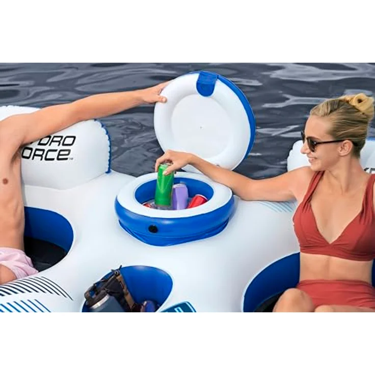 Bestway Hydro Force Rapid Rider, Doppel-Tube Schwimmring, 240cm für 2 Personen – Bild 6