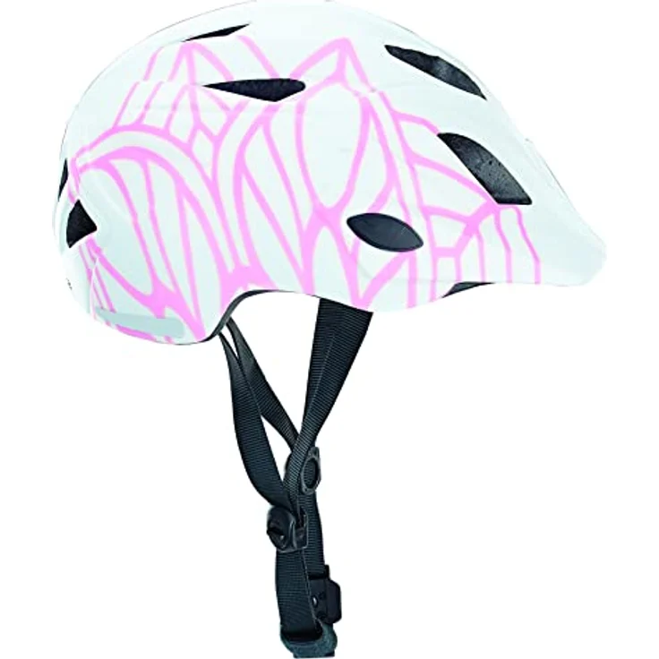 Prophete Kinder- und Jugend-Fahrradhelm, Inmold-Helm 48-52 cm, verstellbar mit LED-Licht, TÜV/GS geprüft, weiß – Bild 3