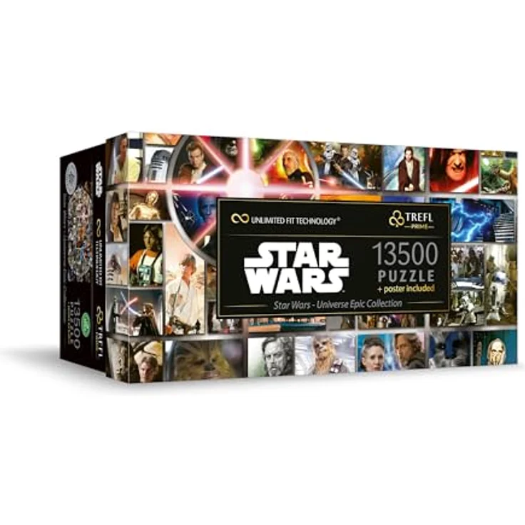 Trefl 81036 Prime-Puzzle UFT: Star Wars, Universe Epic Collection-13500 Elemente, Großes Spiel, Dickster Karton, für Erwachsene und Kinder ab 12 Jahren, Mehrfabrig – Bild 1
