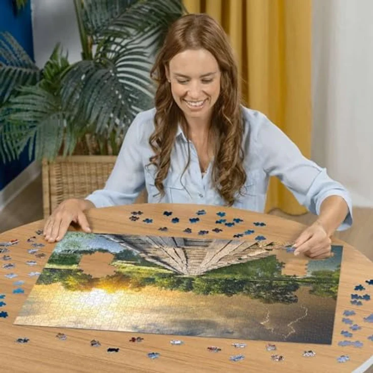 Ravensburger Puzzle 12000305 - Mystisches Licht - 1000 Teile, Natur-Aufnahme, für Erwachsene und Kinder ab 14 Jahren, 69,90 cm x 49,70 cm – Bild 3