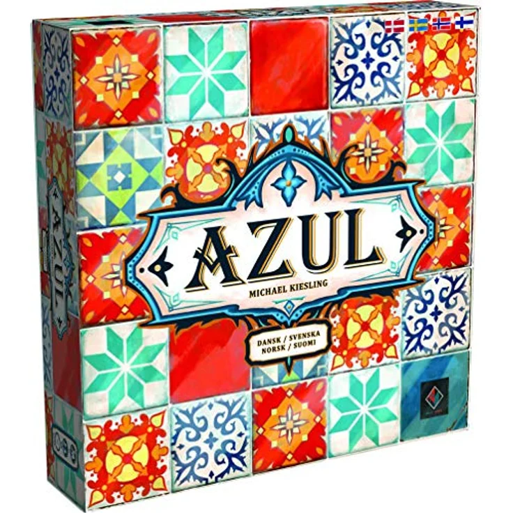 ENIGMA Azul - Brettspiel (Nordic), strategisches Legespiel für 2-4 Spieler – Bild 3