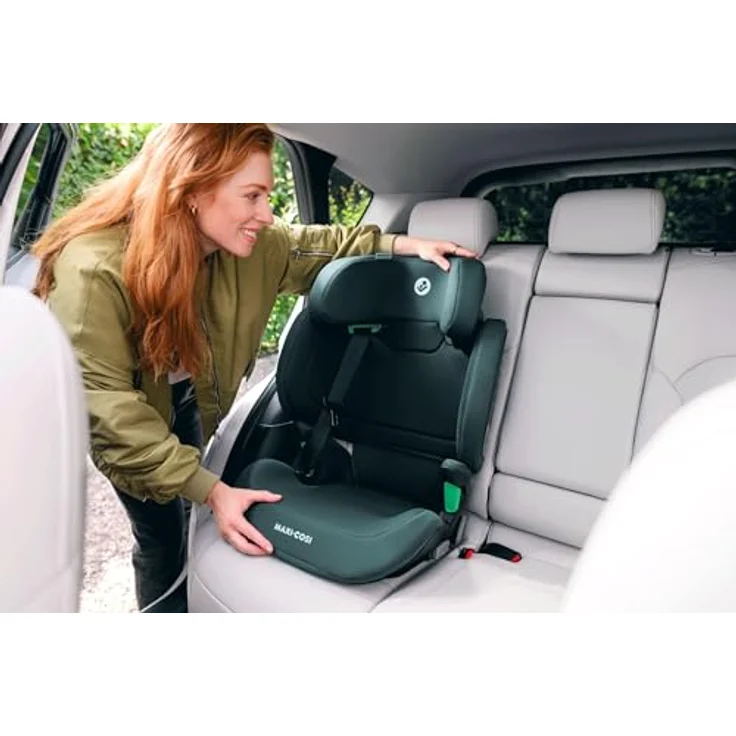 Maxi-Cosi RodiFix R i-Size, Sitzerhöhung mit hohem Rücken, 3.5–12 Jahre, 100–150 cm, ISOFIX-Kindersitz, G-CELL Seitenaufprallschutz, verstellbare Höhe, ClimaFlow, Authentic Blue – Bild 5