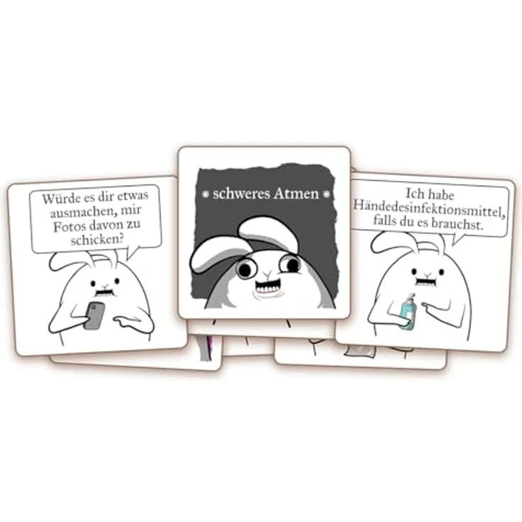 Exploding Kittens Horrible Therapist, Kartenspiel für fiese Comics mit makabrem Humor – Bild 5