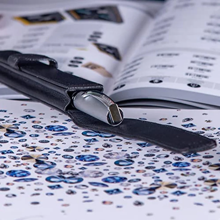 Online Pen Schreibgeräteetui Lederetui, hochwertiges Füller-Etui, Stifte-Mäppchen aus Echtleder, braun – Bild 6