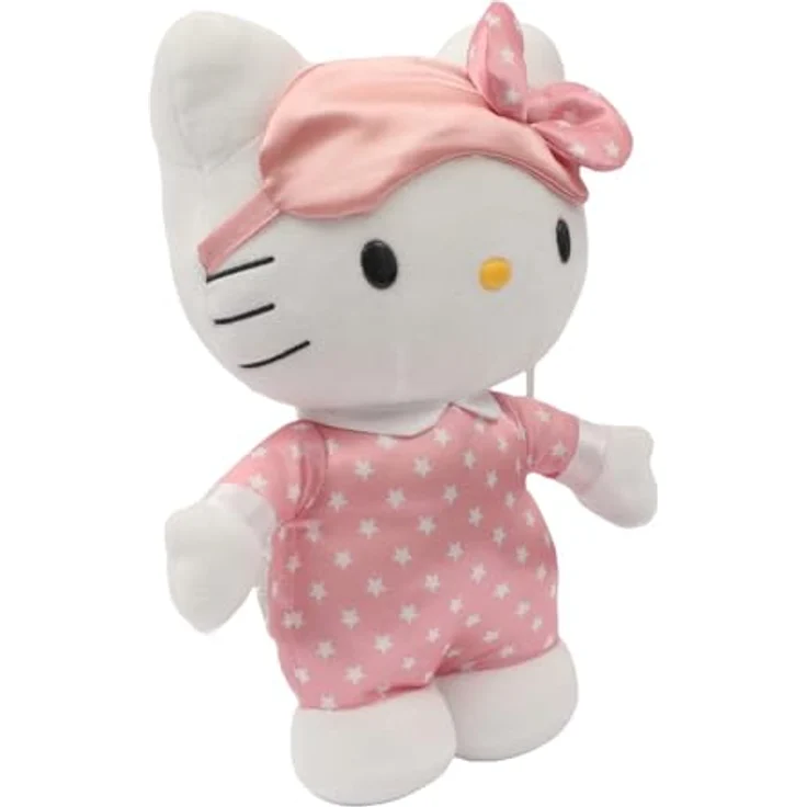 Famosa Leuchtender Schlafzeit Teddy, 35 cm Plüsch mit Licht, rosa – Bild 3