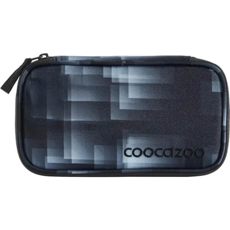 Coocazoo Mäppchen „Shadow Shift”, grau, Federmäppchen mit großem Hauptfach, Reißverschlussfach, Fach für Geodreieck und Stiftehalter, ab 3. Klasse – Bild 1