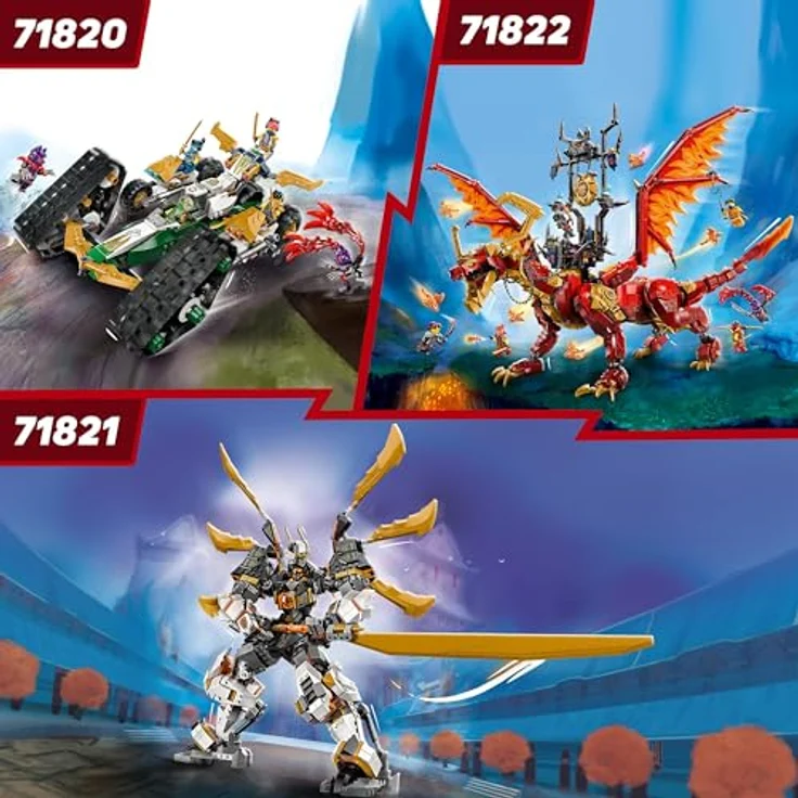 LEGO® Konstruktionsspielsteine Zanes Eismotorrad (71816), LEGO Ninjago, (84 St), Made in Europe – Bild 7