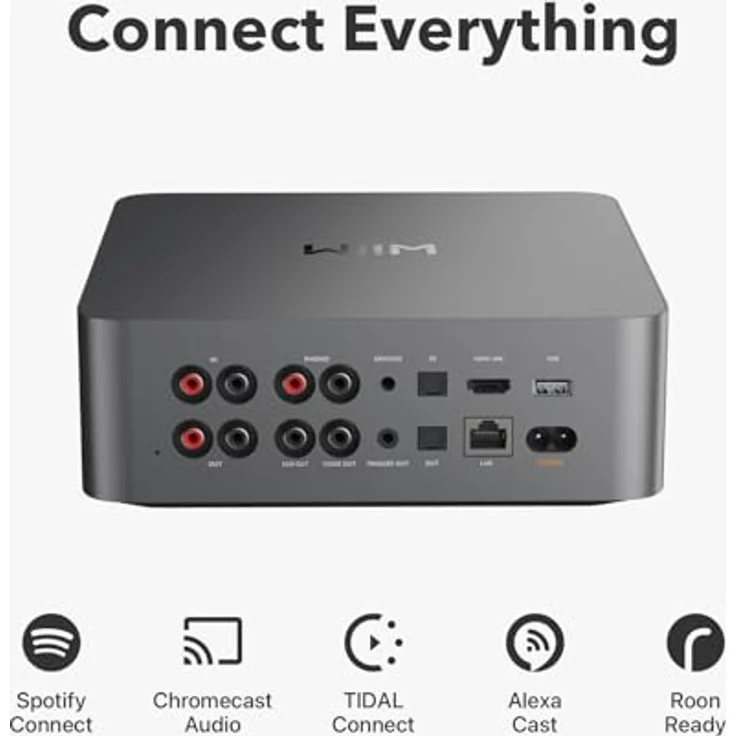 WiiM Ultra Multiroom Music Streamer | 3,5“ Touch Display, HDMI, Sprachsteuerung | Space Grau – Bild 2