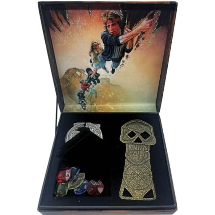 Fanatic Die Goonies Replik Treasure Set Limited Edition, 1985 Stücke, mit Metallknochen-Schlüssel, Doubloon, Piratenschatzschmuck und Schatzkarte – Bild 3