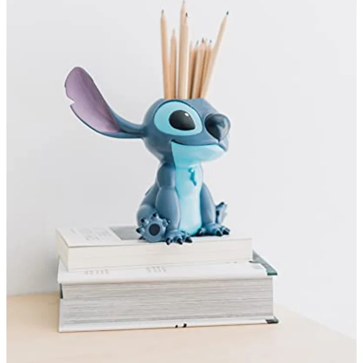 Grupo Erik Stiftehalter Walt Disney Stitch Schreibtisch Organizer - Lilo und Stitch Figur Stifteköcher - Schreibtisch Zubehör Disney Fanartikel - Stifte Organizer Diseny Merch – Bild 5