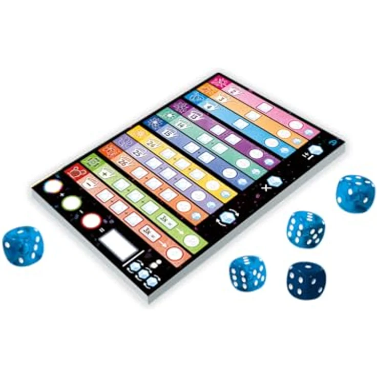 NSV VOLLE KANNE - Würfelspiel mit 5 Wasserwürfeln, 1 Block und Spielanleitung, für 2 Gärten – Bild 3