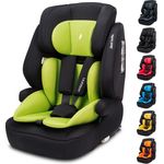 Osann Autokindersitz Jazzi Isofix, mitwachsender Auto Kindersitz für Kinder von 76 bis 150 cm, in schwarz